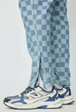 Pantalon à motifs