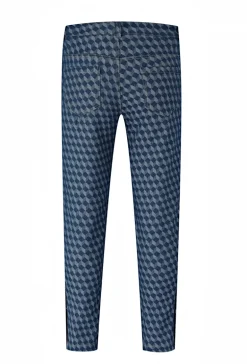 Pantalon à motifs