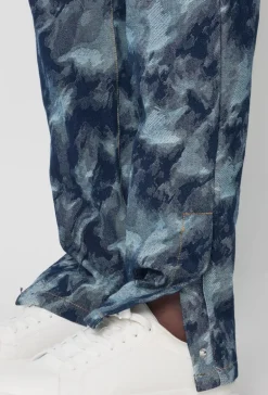 Pantalon à motifs
