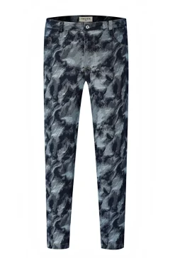 Pantalon à motifs