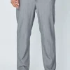 Pantalon à rayures coupe normale