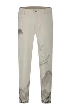 Pantalon avec des détails imprimés