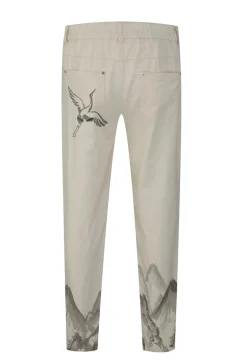 Pantalon avec des détails imprimés