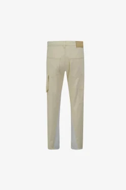 Pantalon bicolore à panneaux contrastants