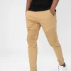 Pantalon biker toile