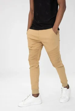Pantalon biker toile