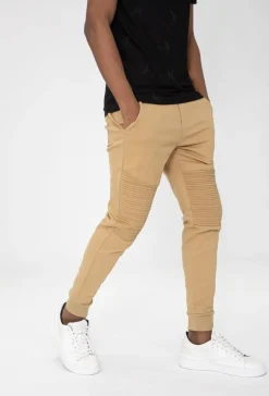 Pantalon biker toile