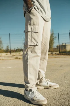 Pantalon cargo jogger à poche multiple