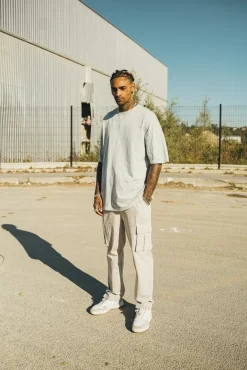 Pantalon cargo jogger à poche multiple
