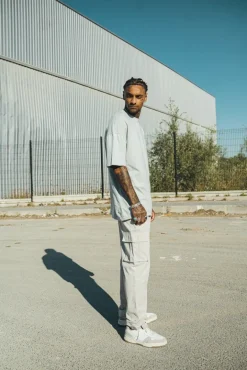 Pantalon cargo jogger à poche multiple