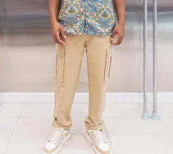 Pantalon cargo jogger à poche multiple