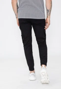 Pantalon cargo jogger avec zip