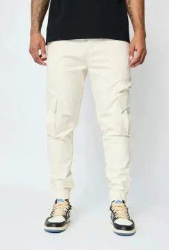 Pantalon cargo jogger avec zip