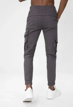 Pantalon cargo jogger avec zip