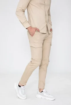 Pantalon cargo jogger multipoche