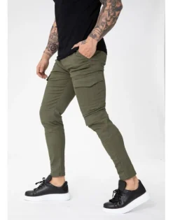 Pantalon cargo jogger multipoche