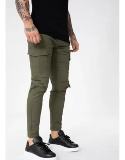 Pantalon cargo jogger multipoche