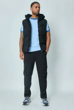 Pantalon cargo léger à fentes