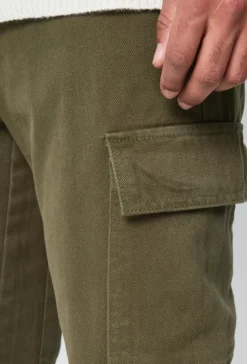 Pantalon cargo patchwork