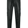 Pantalon cargo similicuire