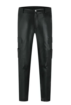 Pantalon cargo similicuire