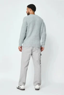 Pantalon cargo toile large