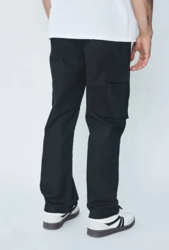 Pantalon cargo toile large