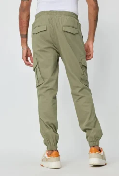 Pantalon cargo uni