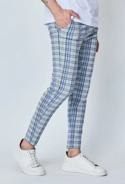 Pantalon chino à rayures
