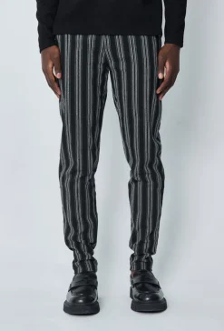 Pantalon chino à rayures