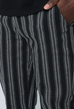 Pantalon chino à rayures