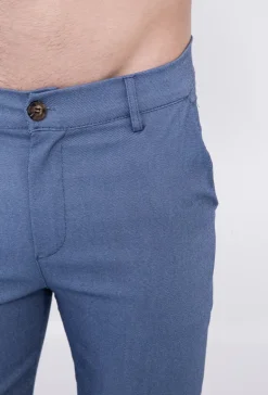 Pantalon chino chiné