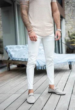 Pantalon chino classique uni