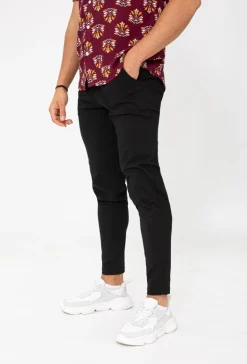 Pantalon chino classique stretch