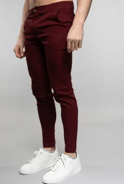 Pantalon chino classique uni