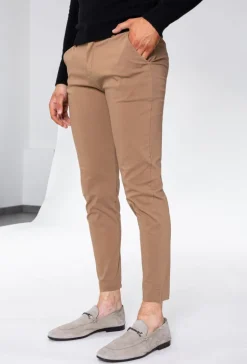 Pantalon chino classique stretch