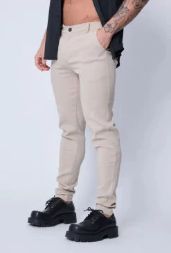 Pantalon chino classique uni