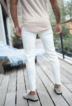 Pantalon chino classique uni