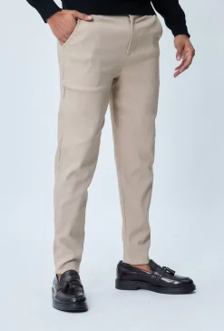 Pantalon chino classique uni