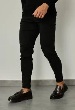Pantalon chino classique uni