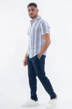 Pantalon chino classique uni