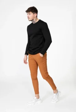 Pantalon chino classique uni