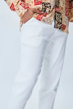 Pantalon chino classique uni