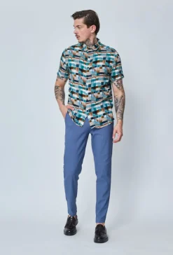 Pantalon chino classique uni