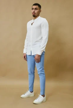 Pantalon chino classique uni