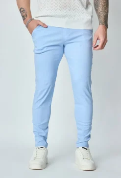 Pantalon chino tendance uni