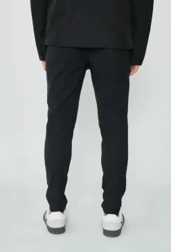 Pantalon chino uni avec glissière
