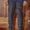 Pantalon classique uni coupe droite