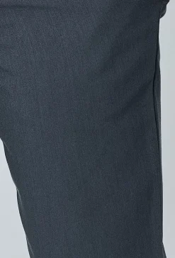 Pantalon décontracté effet lin