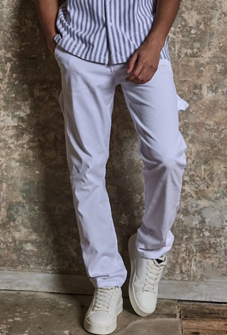 Pantalon droit décontracté